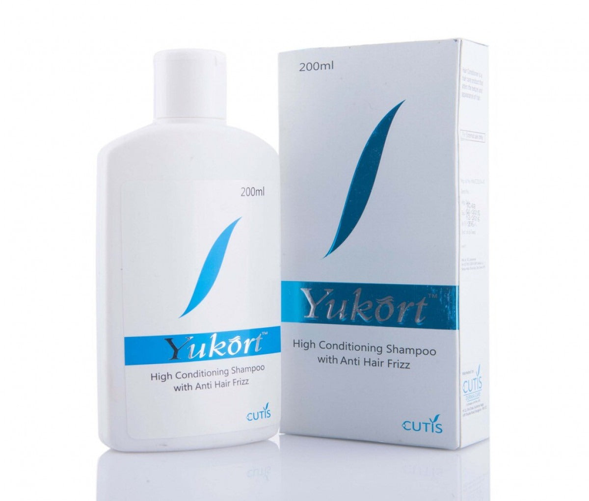 Yukort High Conditioning Shampoo with Anti-Frizz Formula 200ml