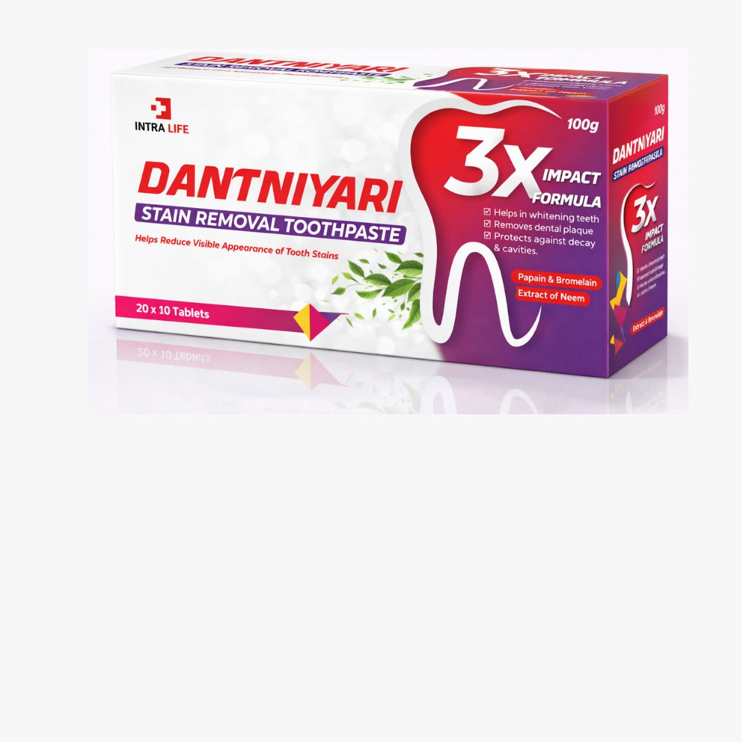 Dantniyari 3X Impact Formula Stain Removal Toothpaste 100g
