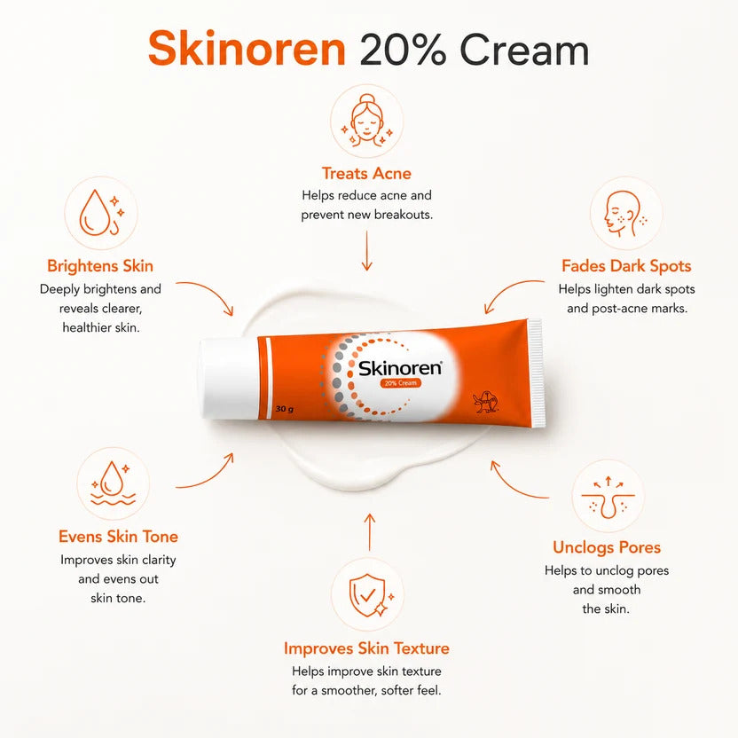 Skinoren 20% Azelaic Acid Cream 30g