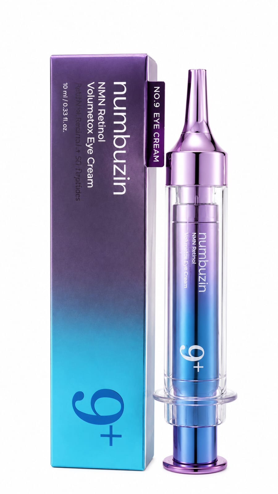 Numbuzin No.9 NMN Retinol Volumetox Eye Cream 10ml | Anti-Ageing Eye Cream
