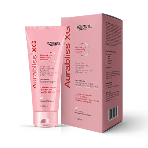 Auralbliss XG Brightening & Replenishing Face Wash 100ml | Niacinamide Face Wash
