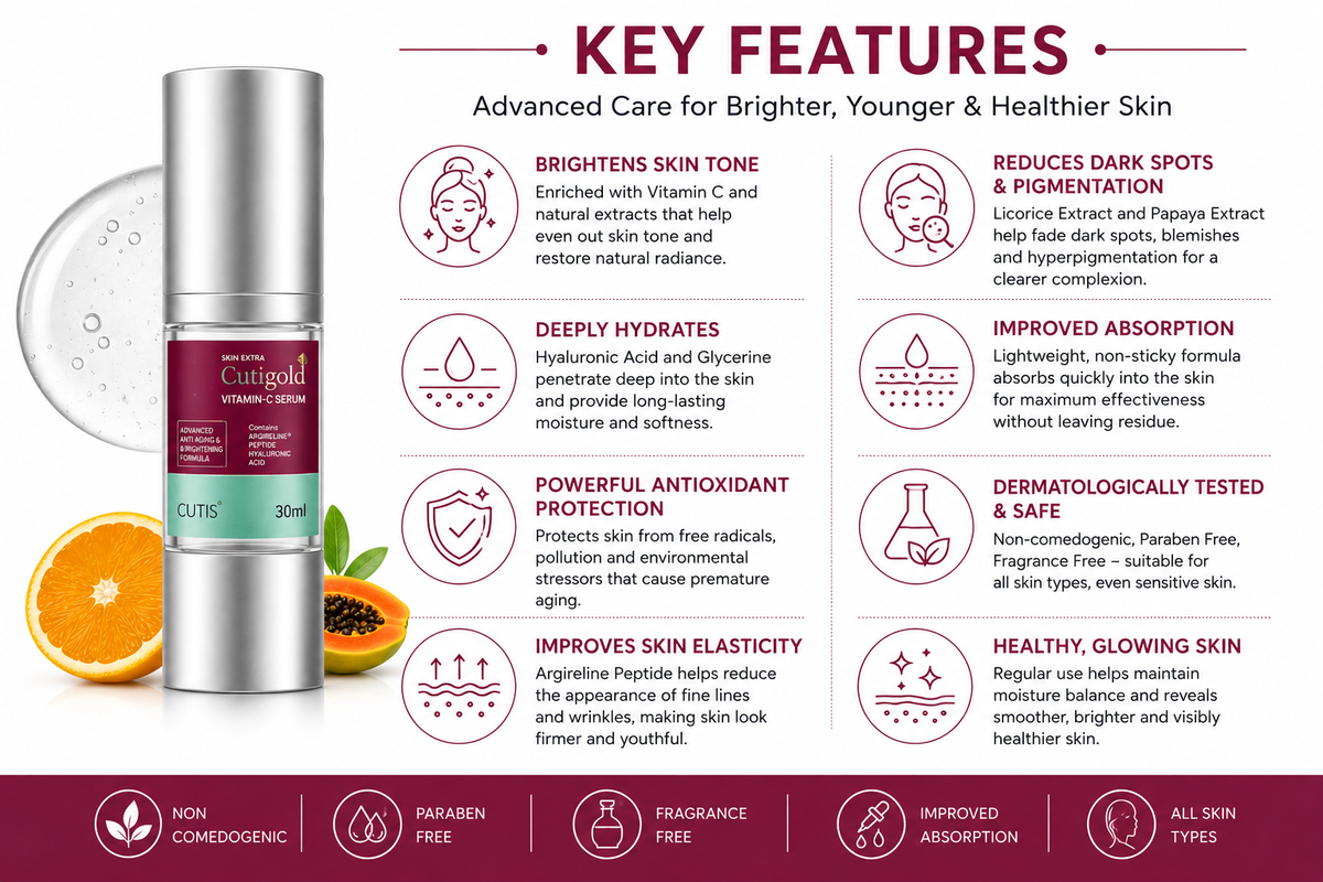 Cuti gold Rich Extra Vitamin C Serum