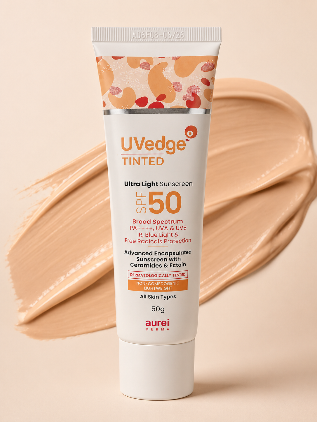 Uv Edge Tinted Ultra Light SPF 50 Sunscreen
