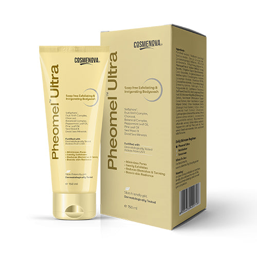 Phenamel Ultra Soap-Free Exfoliating & Invigorating Body Wash – 150 ml