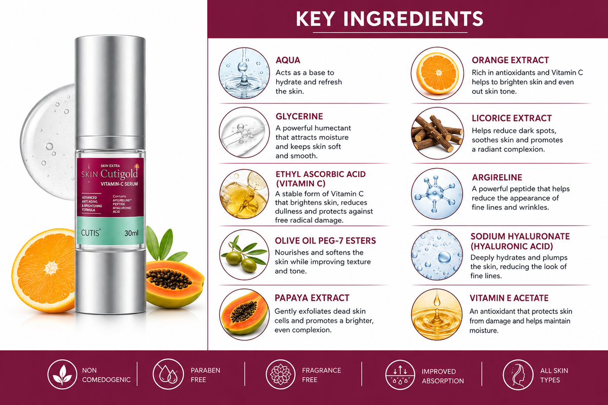 Cuti gold Rich Extra Vitamin C Serum